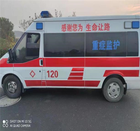 玛纳斯救护车出租服务案例3
